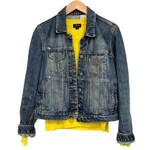 Jean Jacket Vintage Polo Ralph Lauren Denim "Trucker" Jean Jacket Blue S…